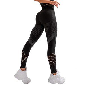 Women's Athletic Black Yoga Leggings